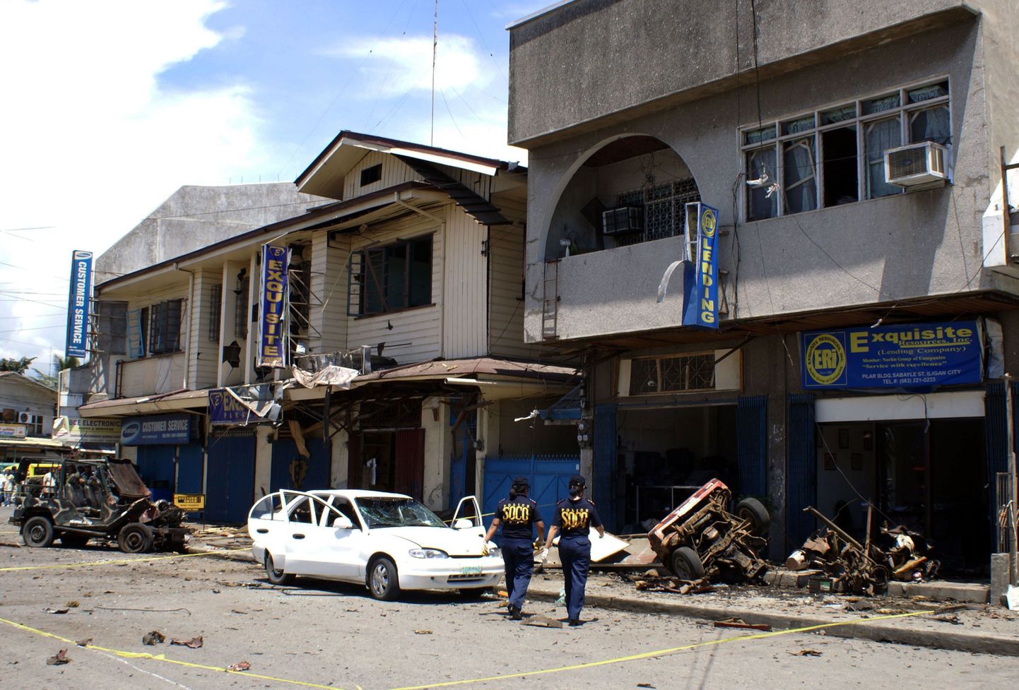 Filipiine vapustas rida pommiplahvatusi.