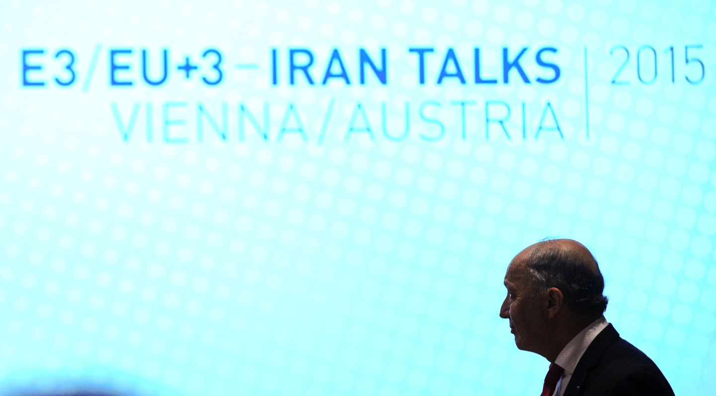 Prantsuse välisminister Laurent Fabius möödunud nädalal Iraani tuumakõneluste lõppetapis Austria pealinnas Viinis.