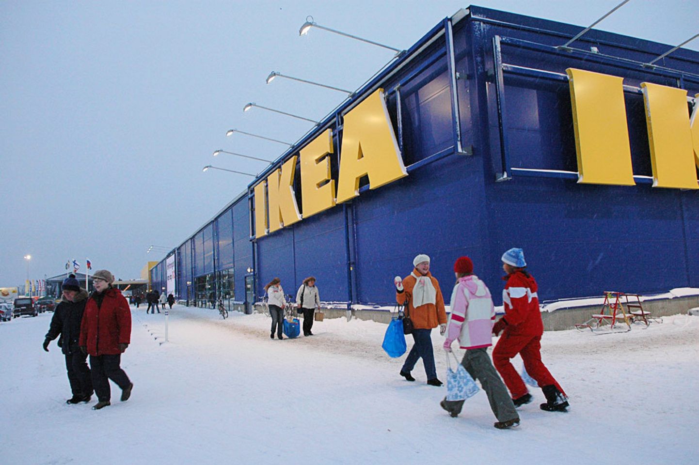 Ikea kauplus.