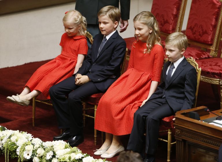 Belgia kuninga Philippe'i ja kuninganna Mathilde'i neli last: printsess Eleonore, prints Gabriel, kroonprintsess Elisabeth ja prints Emmanuel