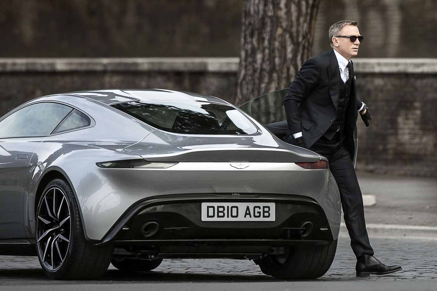 Daniel Craig James Bondina filmi «Spectre» võtetel