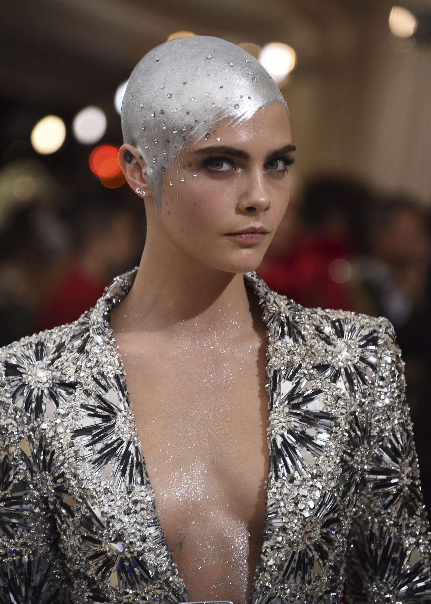 Cara Delevingne attends The Metropolitan Museum of Art's Costume Institute benefit gala celebrating the opening of the Rei Kawakubo/Comme des Garv