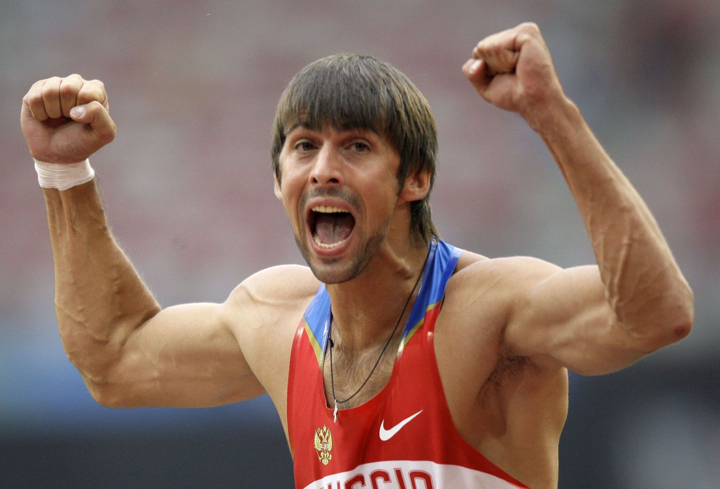 Александр Погорелов на Олимпиаде в Пекине.