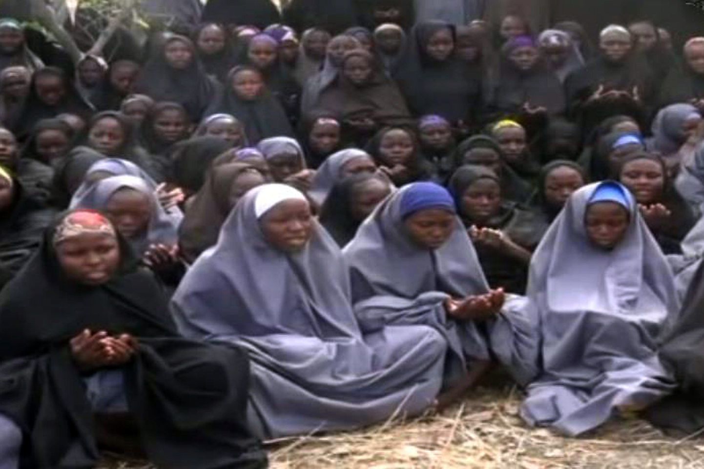 Kaader Boko Harami avalikustatud videost.