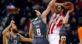 Euroliiga: Olympiacos sai napi võidu, Galatasaray alistas Kaasani Unicsi