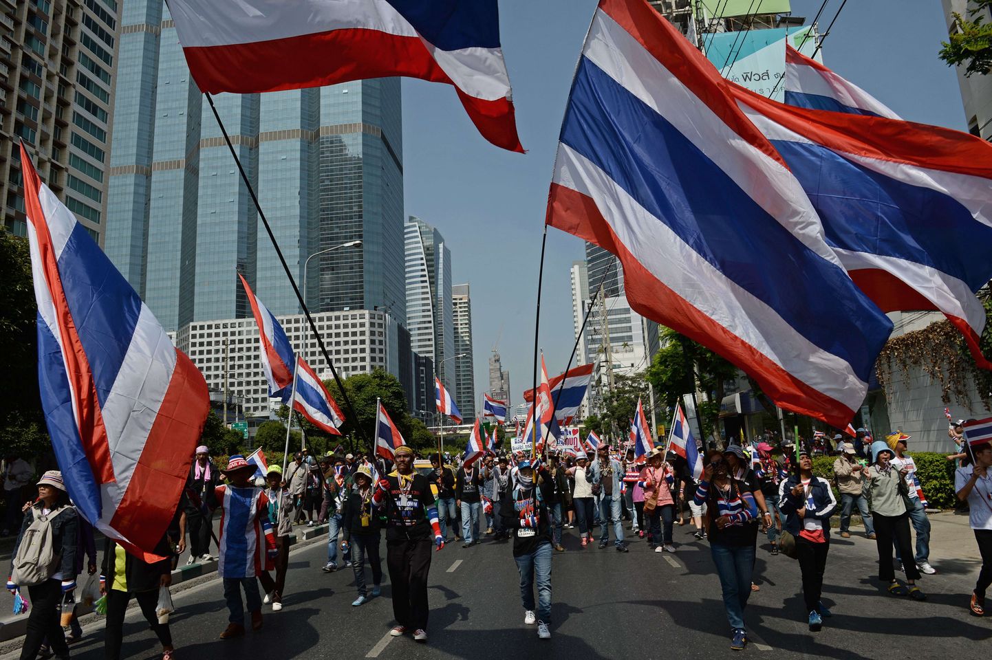 Tai opositsiooni protest Bangkokis