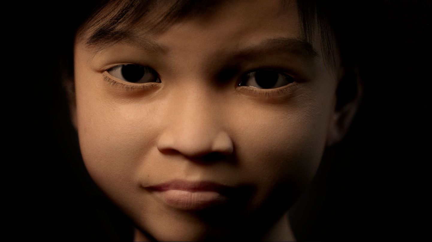 Виртуальная филиппинская девочка Sweetie, разработанная специалистами Terre des Hommes Netherlands.