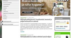 SEB Pank jättis Eesti majanduskasvu prognoosi 2,2 protsendile