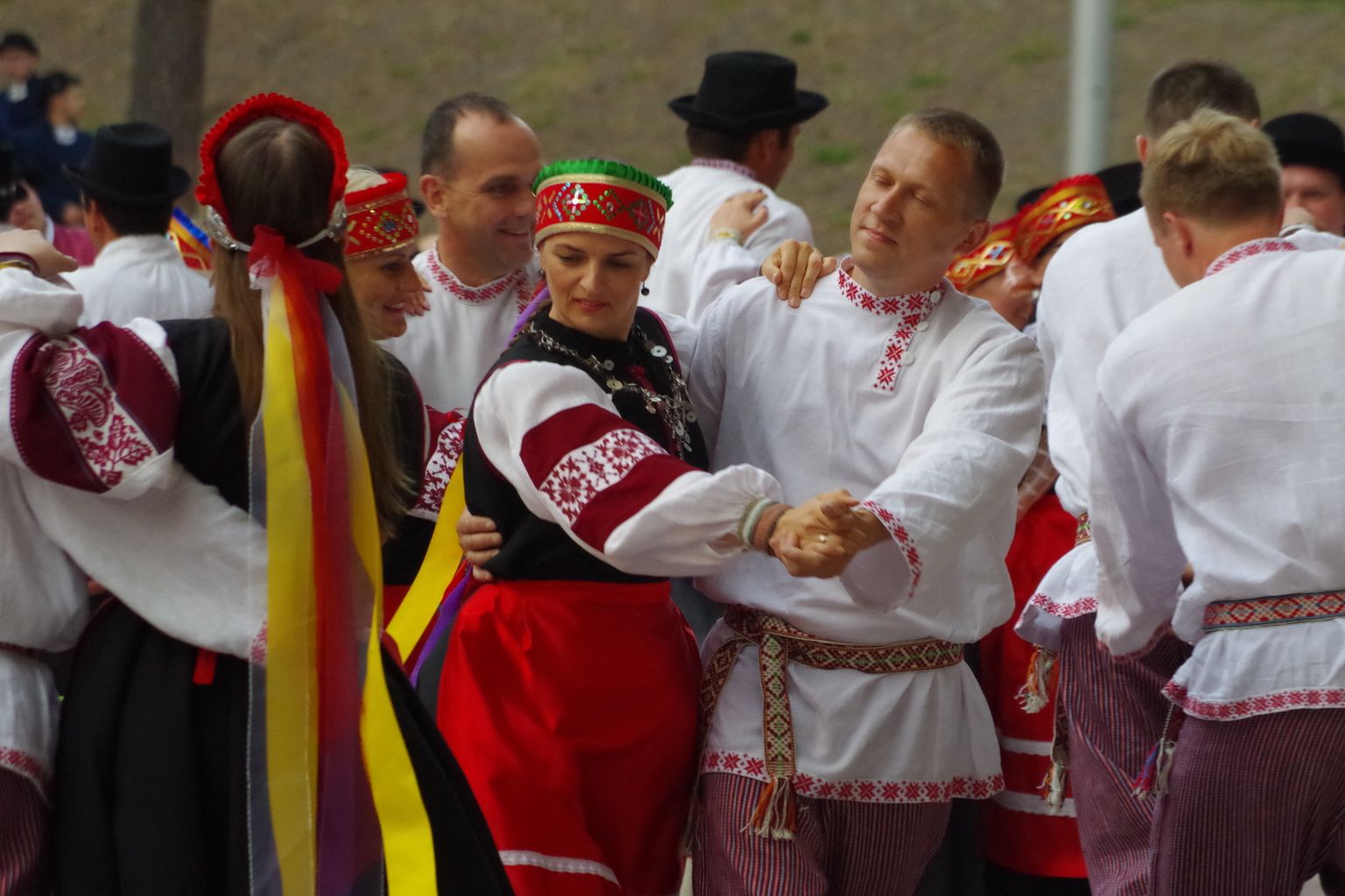Võru maakonna laulu- ja tantsupidu.