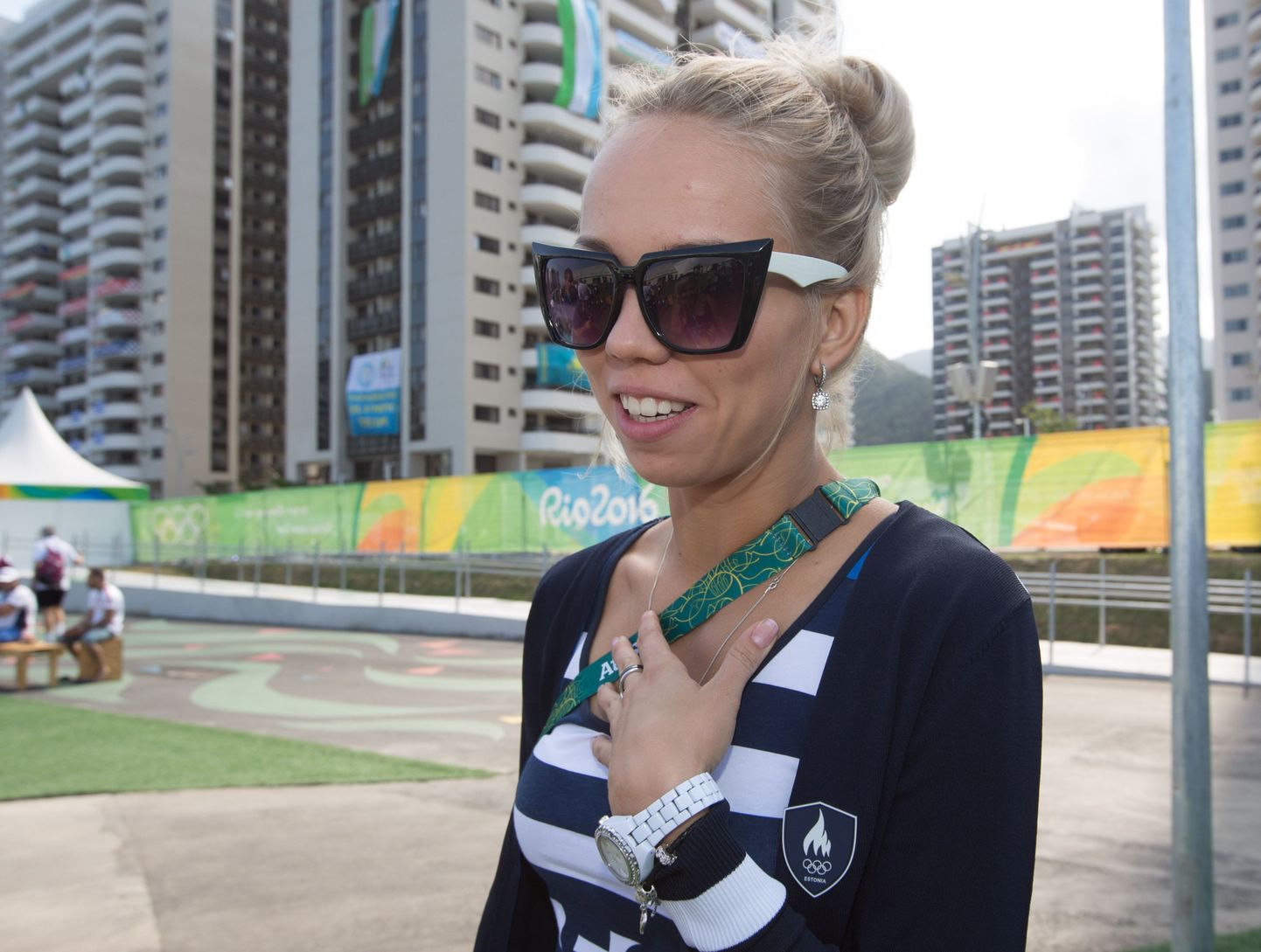 Erika Kirpu Rio olümpial.