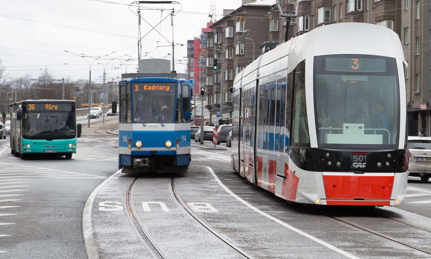 1. kuni 21. juulini Tallinnas trammid ei sõida.