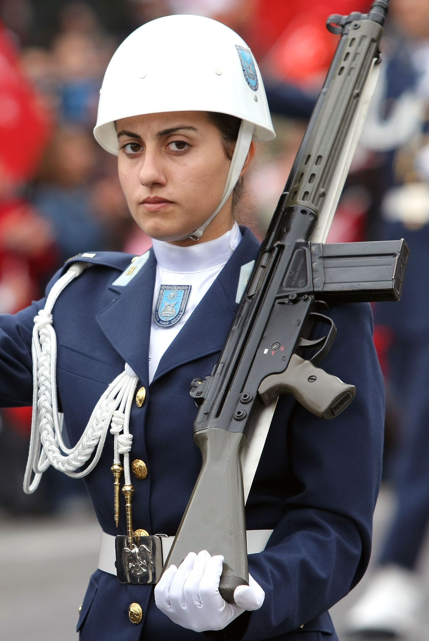 Женщина из турецкой армии. Фото иллюстративное