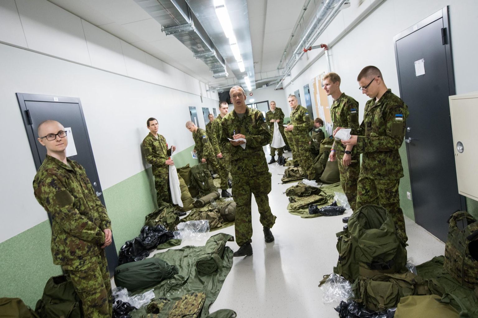 Lõviosa kutsealustest alustab väljaõpet 1. jalaväebrigaadi üksustes. Veidi vähem noori siirdub 2. jalaväebrigaadi ja muudesse üksustesse. Foto on illustreeriv.