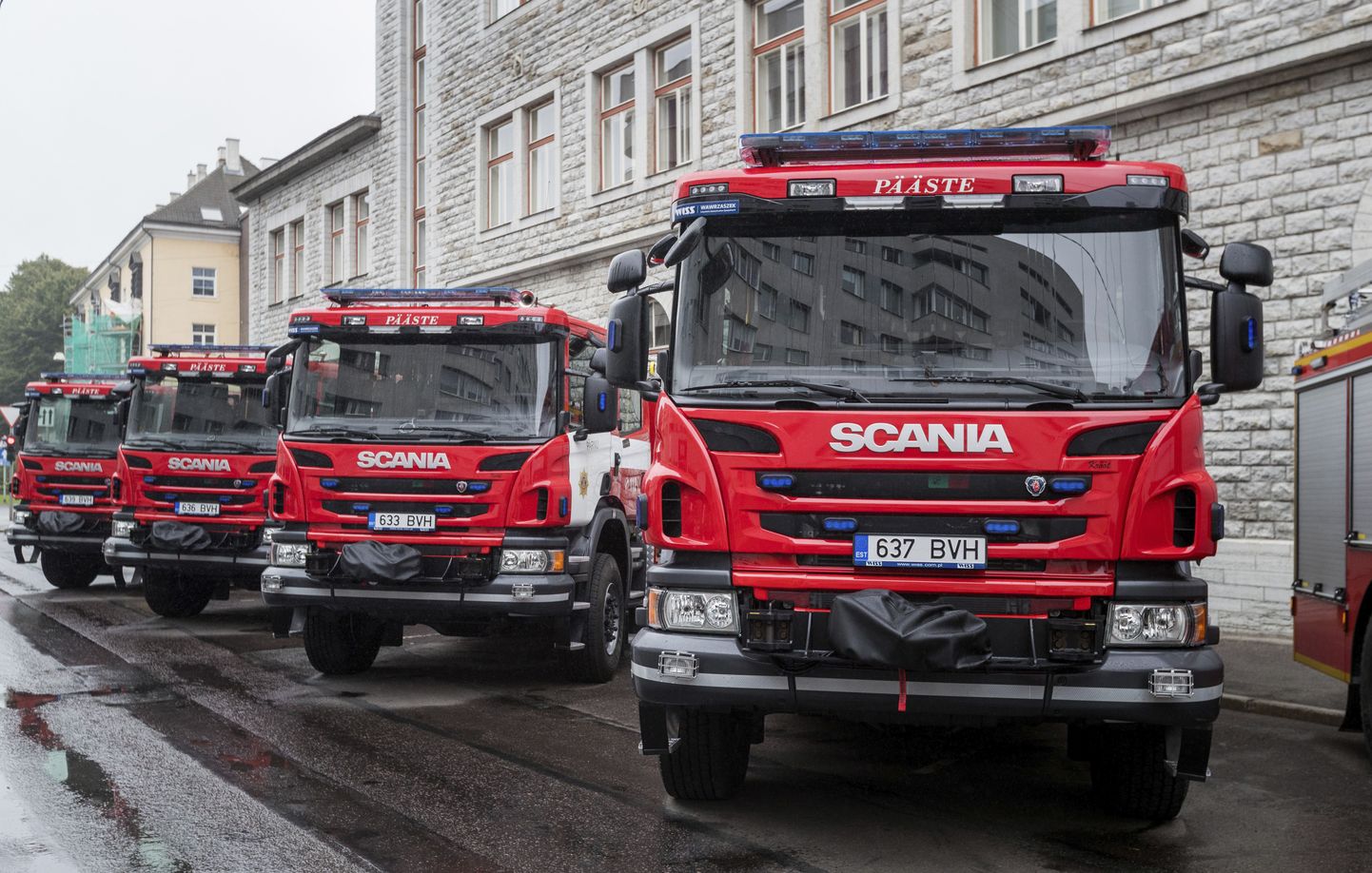 Eelmisel nädalal saabusid Eestisse päästeteenistuse uued põhiautod.