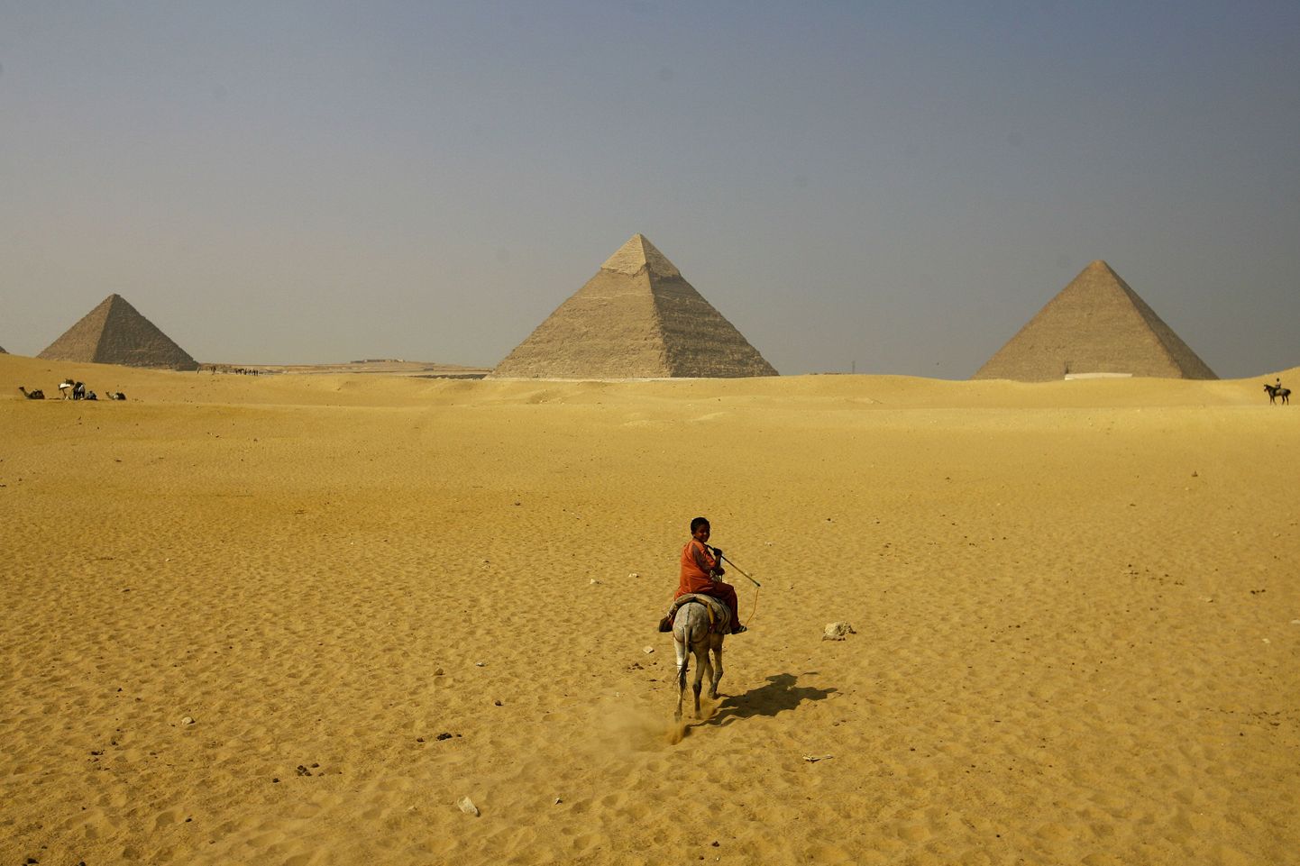 Пирамиды в Египте.