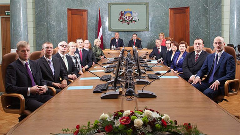 Latvijas jaunā valdība 