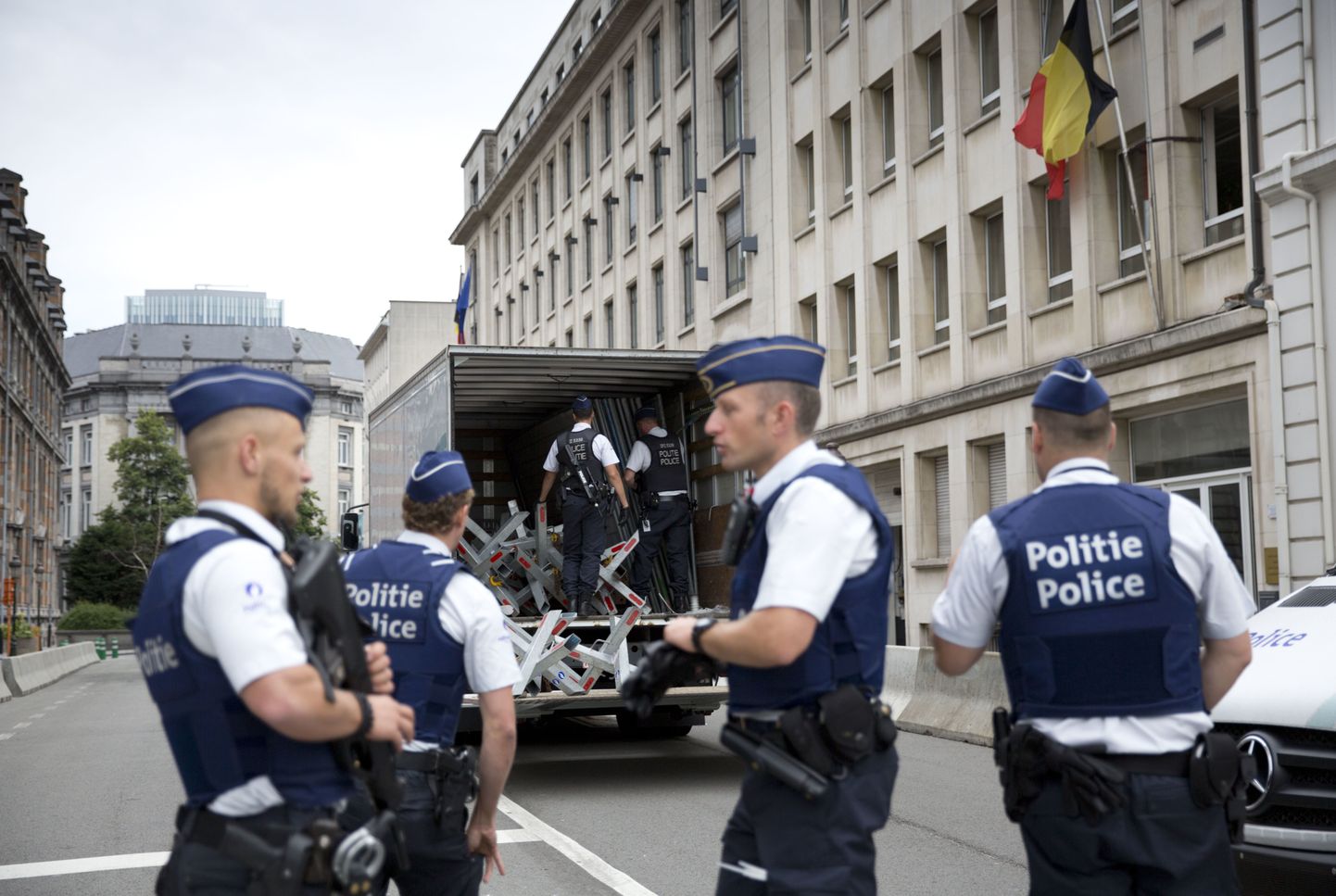 Belgia politseinikud