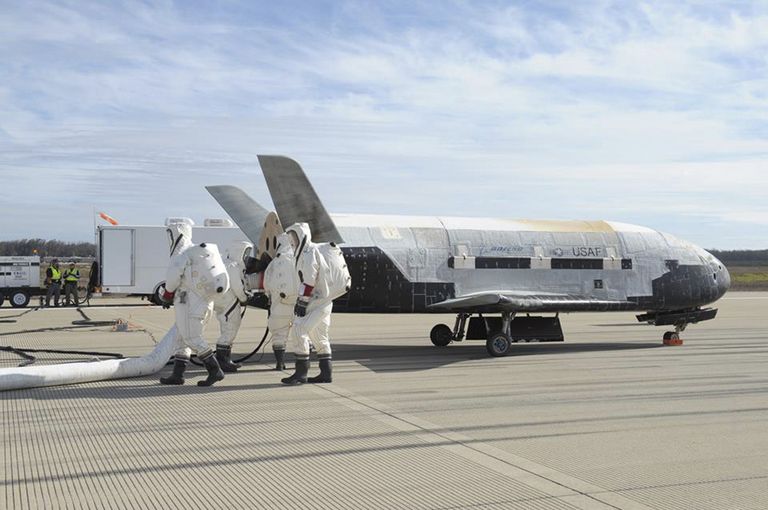 USA X-37B orbitaalne katsekosmoselennuk / Handout/Reuters/Scanpix