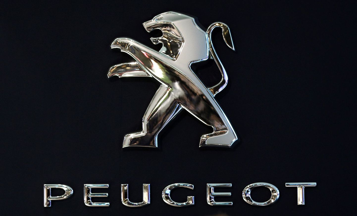 Peugeot logo.