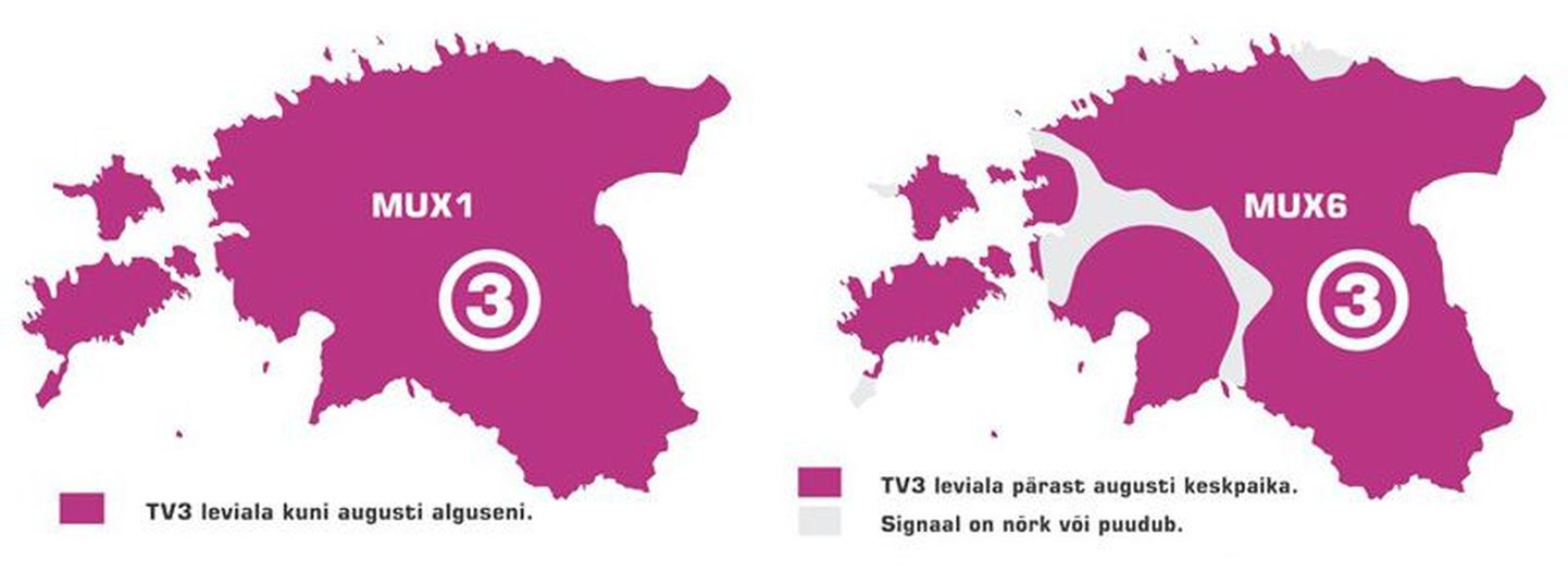 Paraku kuulub nende piirkondade hulka, kuhu TV3 signaal pärast 12. augustit ei ulatu, suurem osa Vihula vallast.