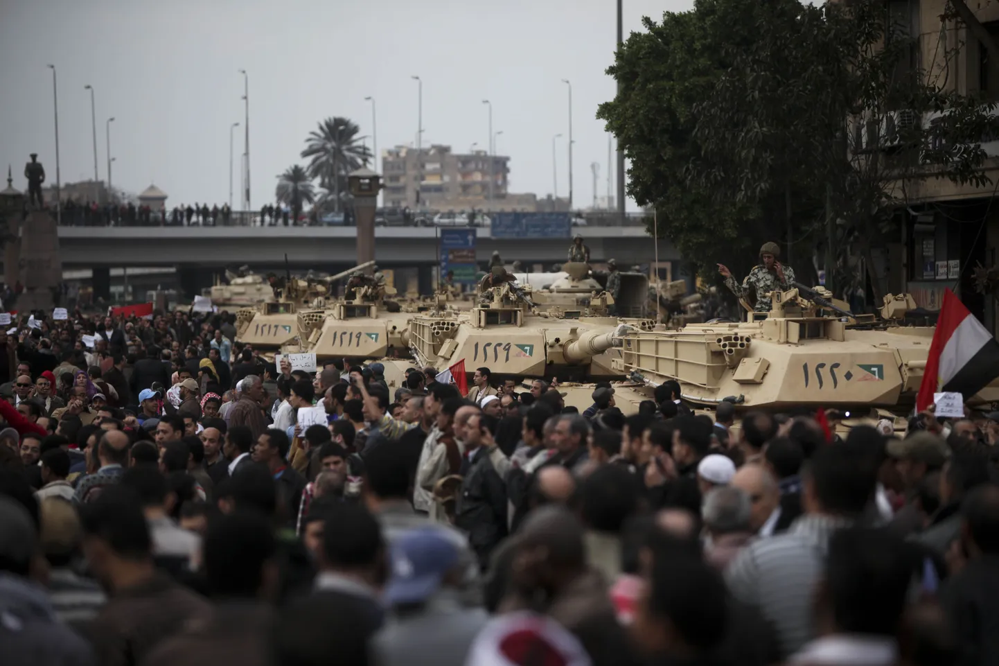 Tahriri väljak Kairos.