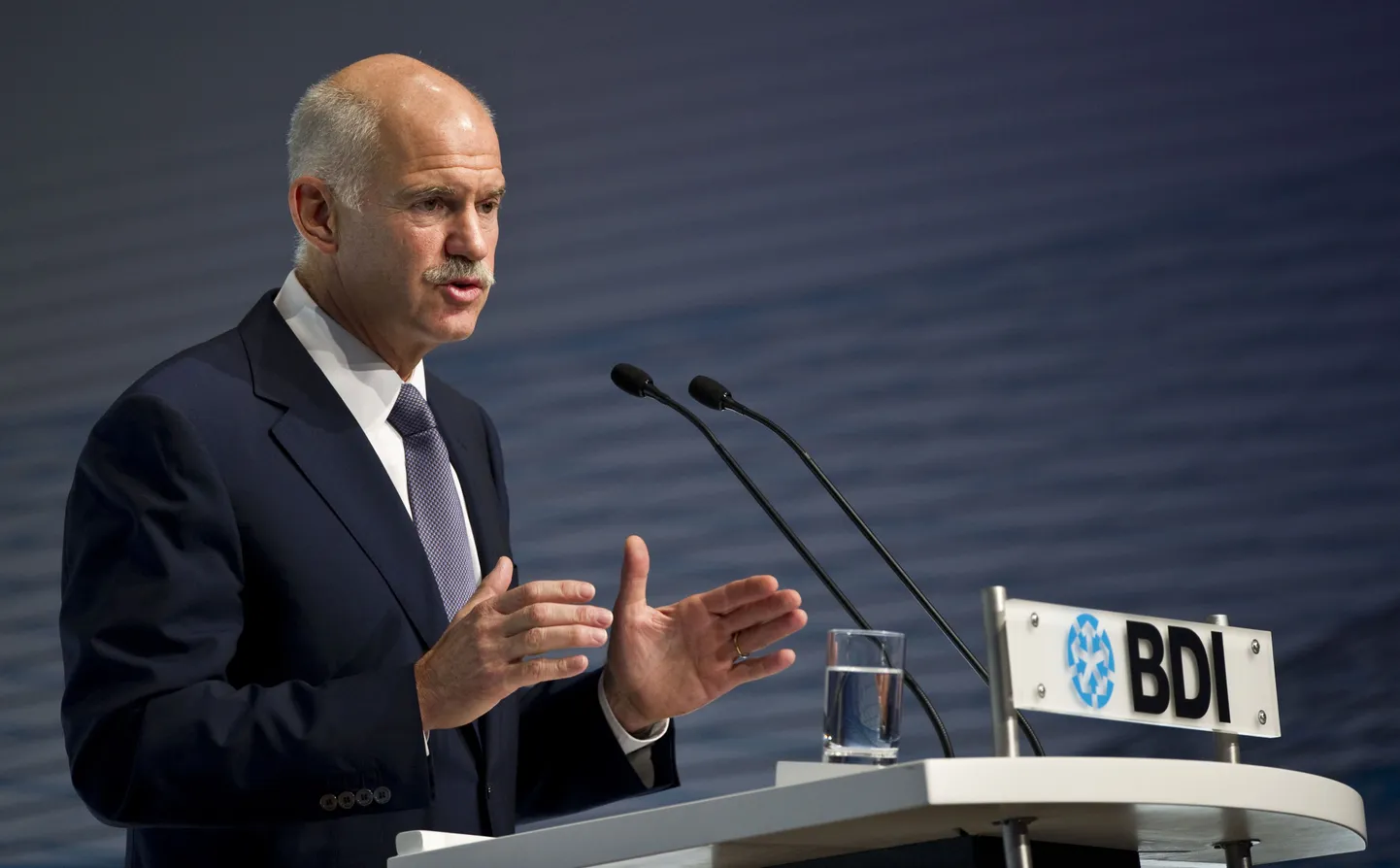 George Papandreou täna Berliinis.