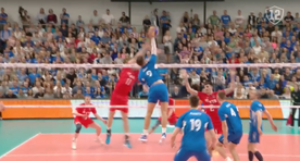 Postimehe video võrkpallurite hittidest: venelased olid eestlastega püstihädas