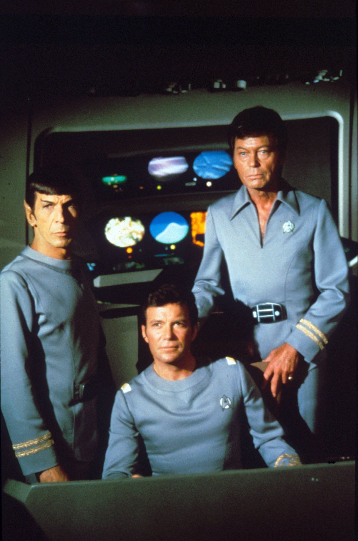 Star Treki originaalosatäitjad William Shatner ja Leonard Nimoy 1966. aastal