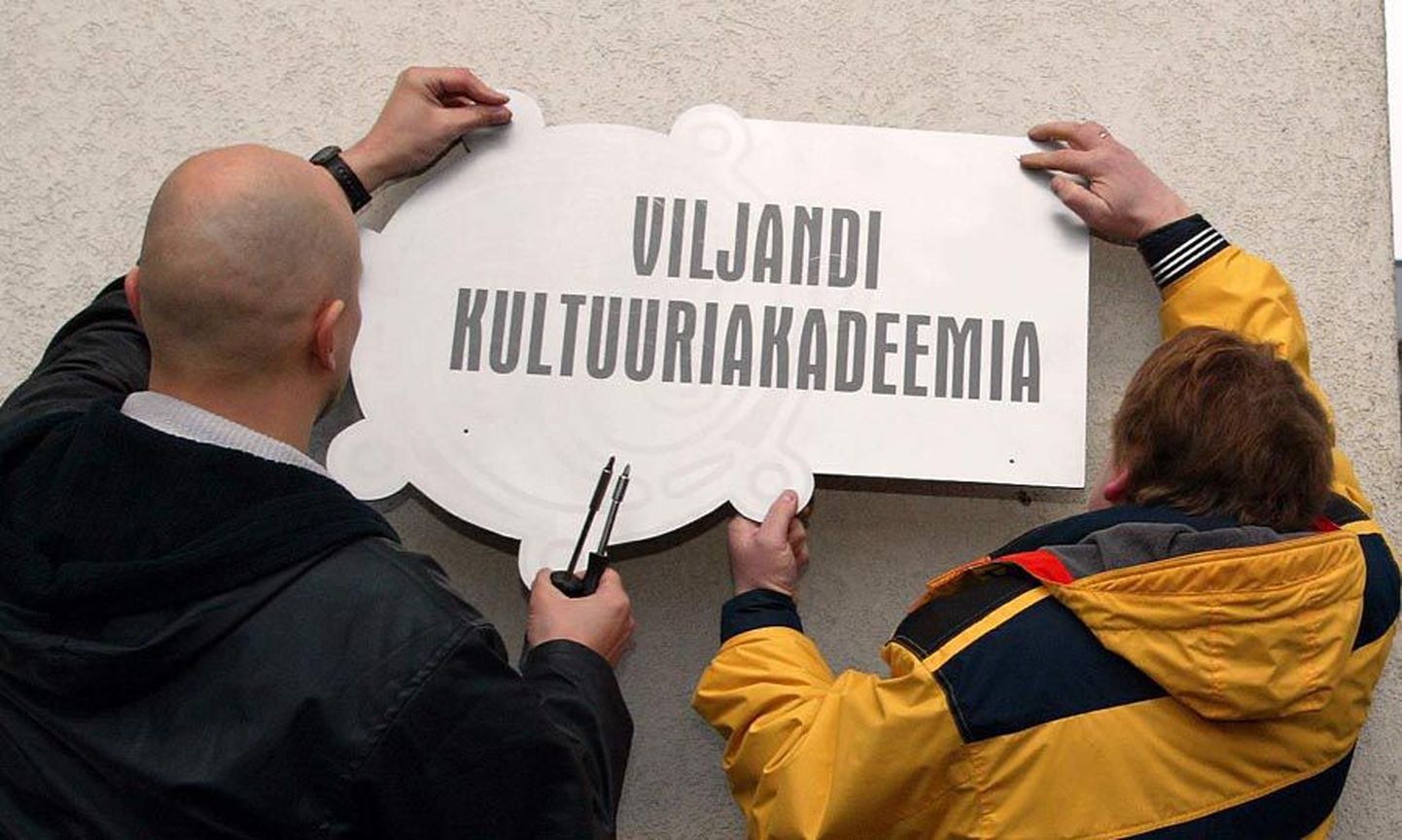 Viljandi kultuuriakadeemia tutvustab õppimisvõimalusi neljapäeval, 21. märtsil.