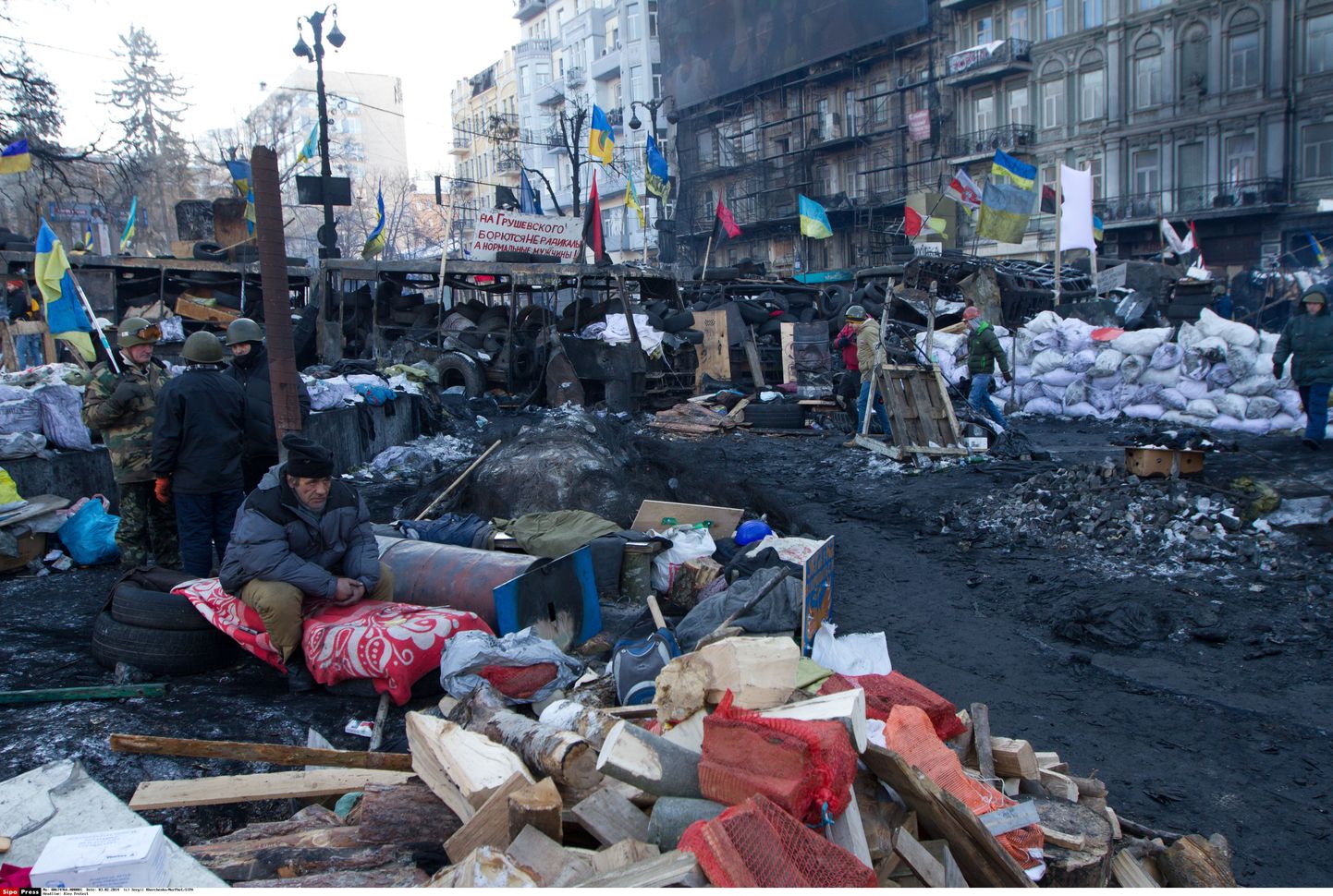 Euromaidan Kiievis 3. veebruaril.