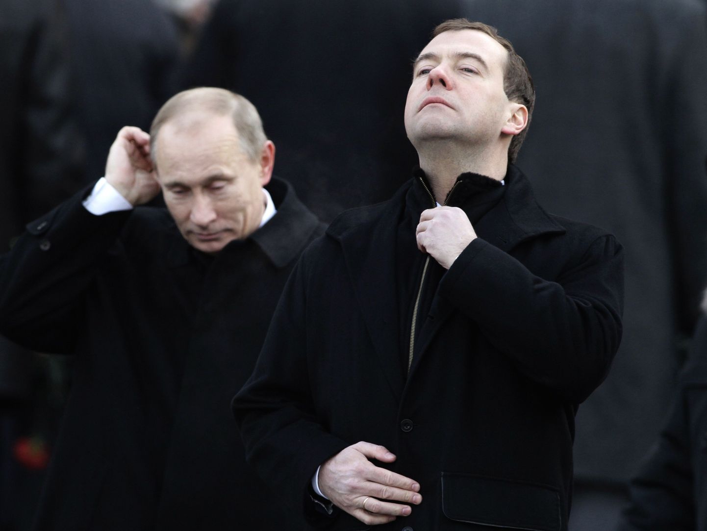 Владимир Путин и Дмитрий Медведев. Иллюстративное фото.
