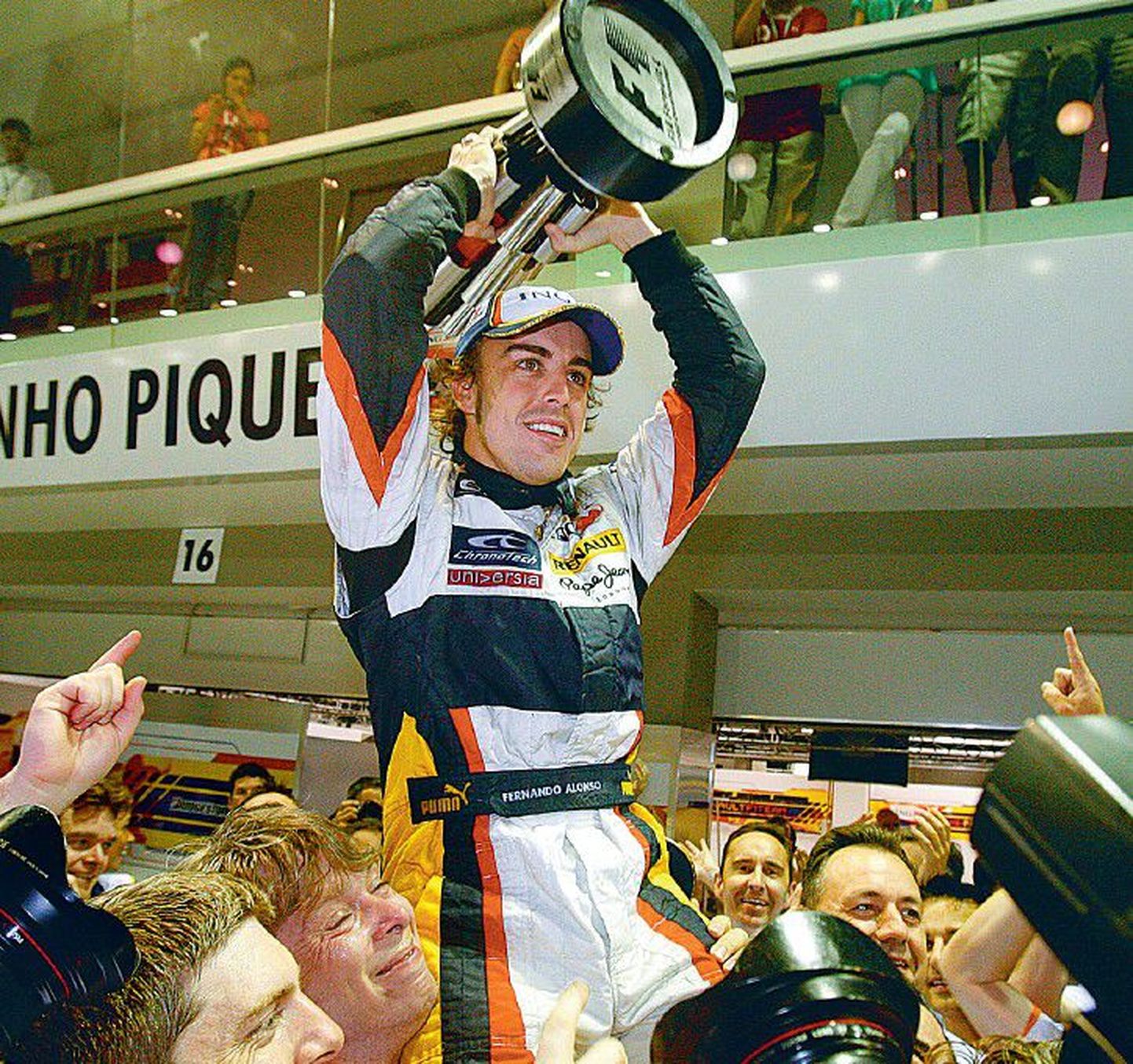 Fernando Alonso vormel-1 maailmameistritiitliga