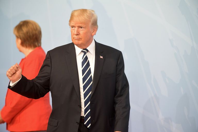 Angela Merkel ja Donald Trump