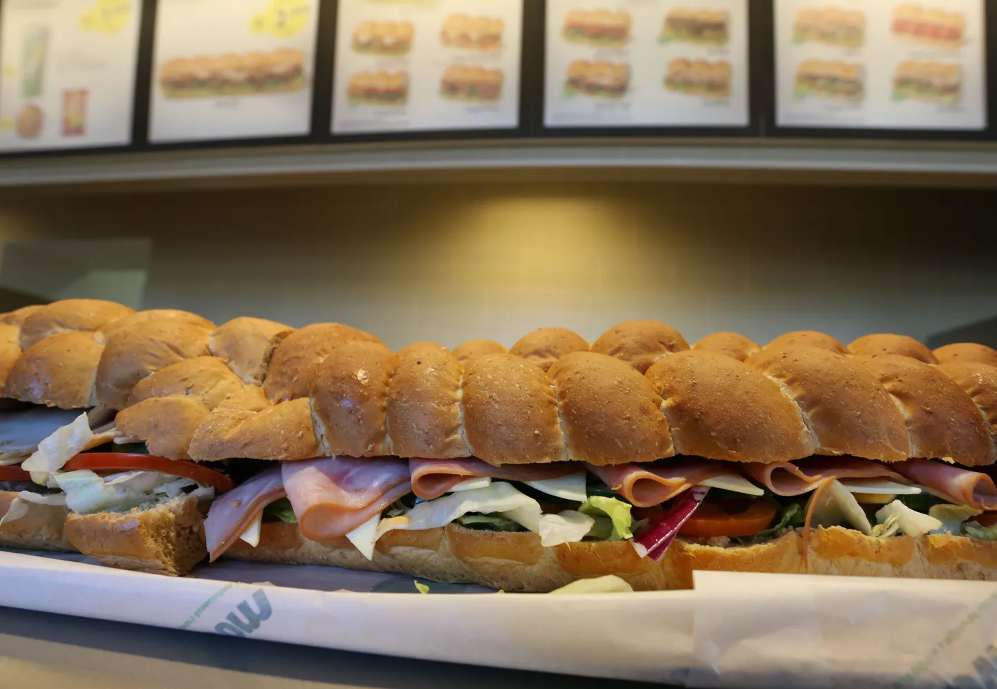 Subway võileib. Foto on illustreeriv.