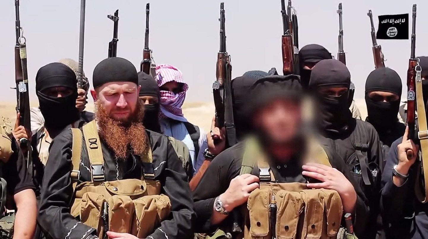 Džihadistlik kanal al-Itisam Media avaldas pildi, kus väidetavalt on kujutatud ISi liikmeid.