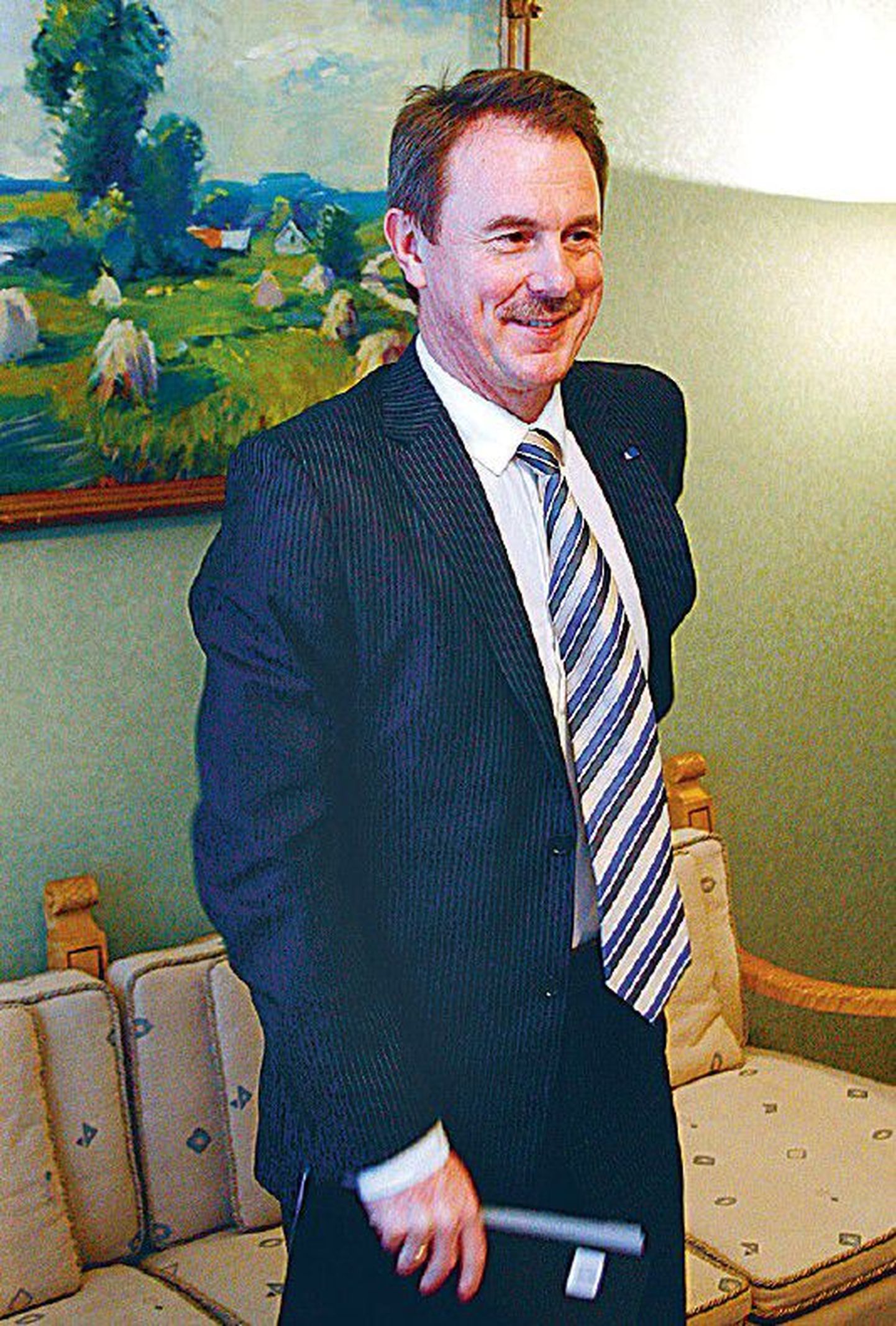 Министр иностранных дел Латвии Гиртс Валдис Кристовскис.