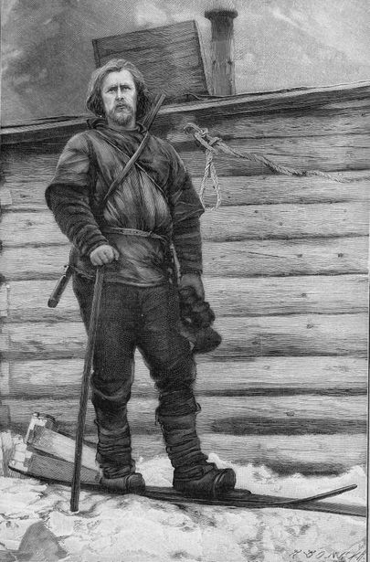 Fridtjof Nansen 1896. aastal Franz Josephi maal.