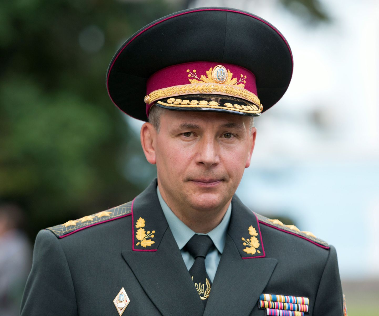 Ukraina kaitseministri kt Valeri Heletei.