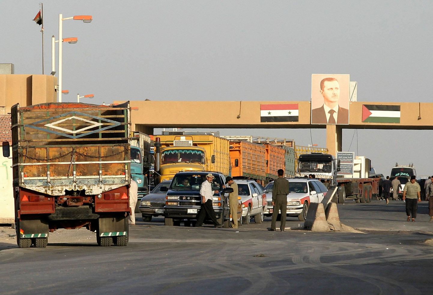 Süüria-Iraagi piiripunkt.