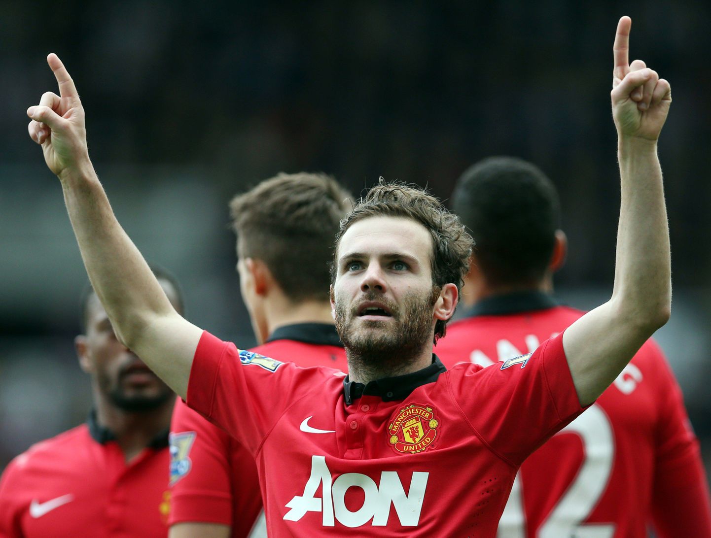 Manchester Uniteds poolkaitsja Juan Mata