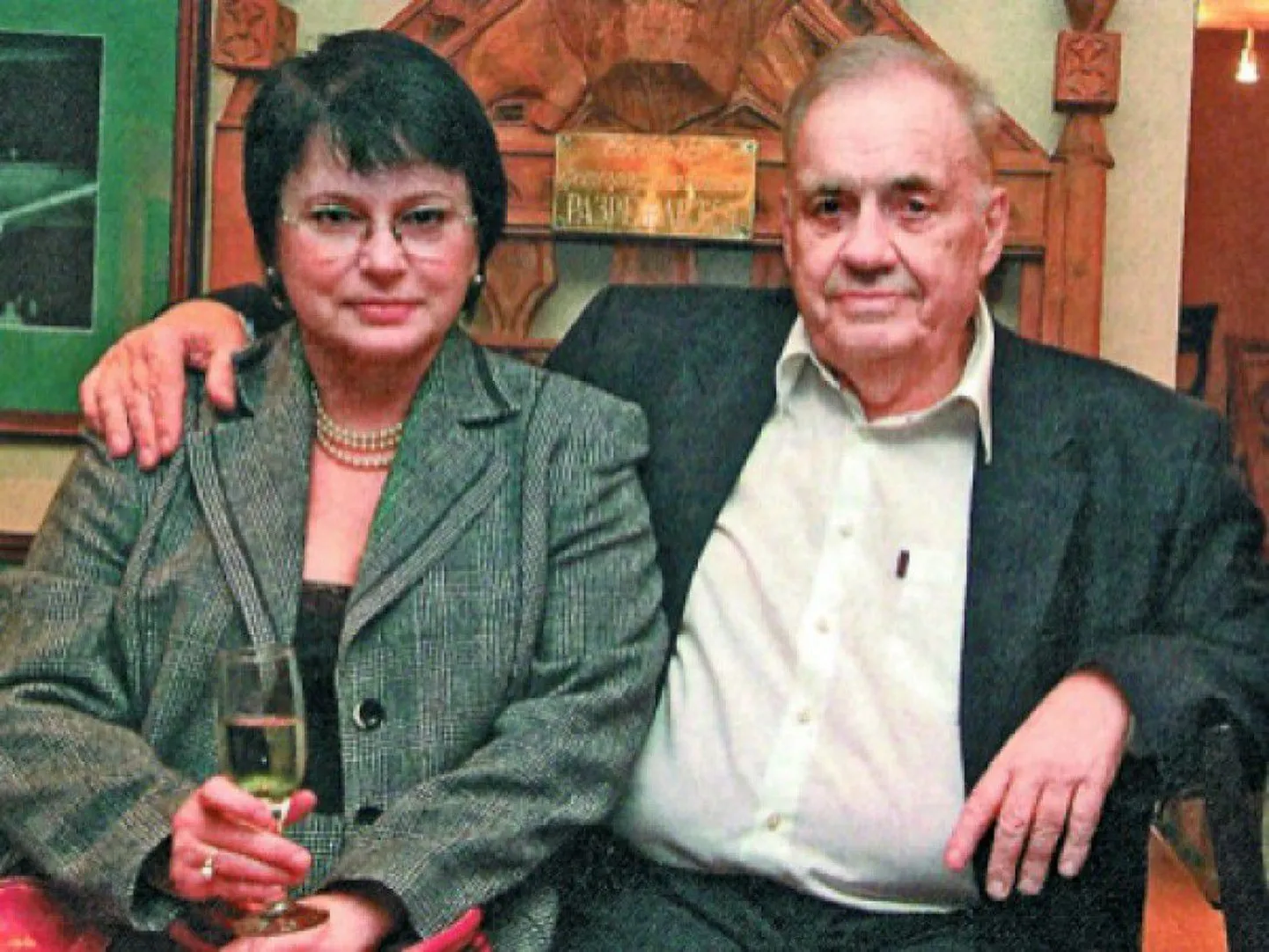Ольга Рязанова и Эльдар Рязанов