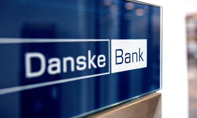 Логотип Danske Bank. Иллюстративное
