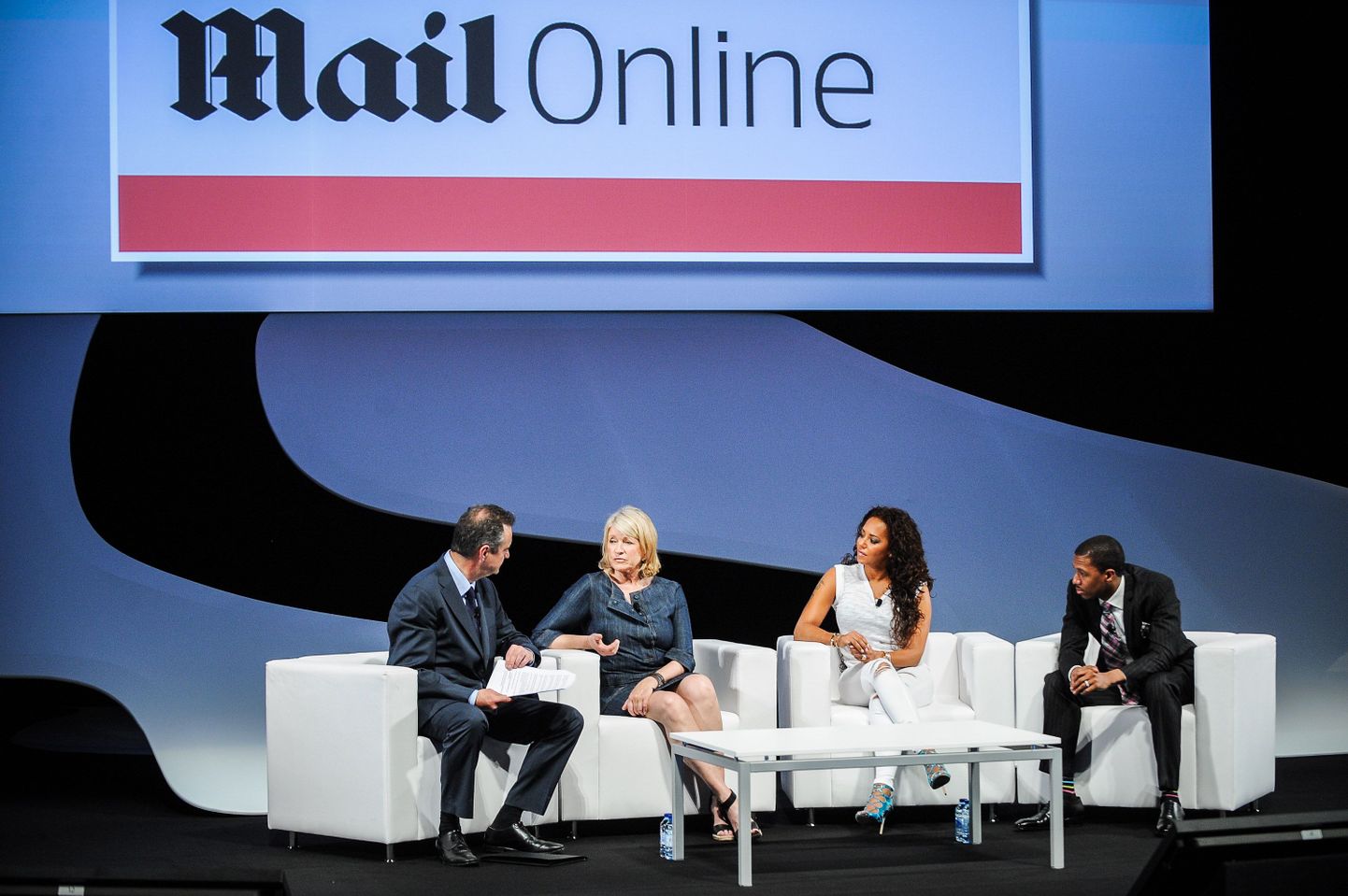 Mail Online'i toimetaja Martin Clarke'i vestluspartnerid olid Martha Stewart, Melanie Brown ja Nick Cannon