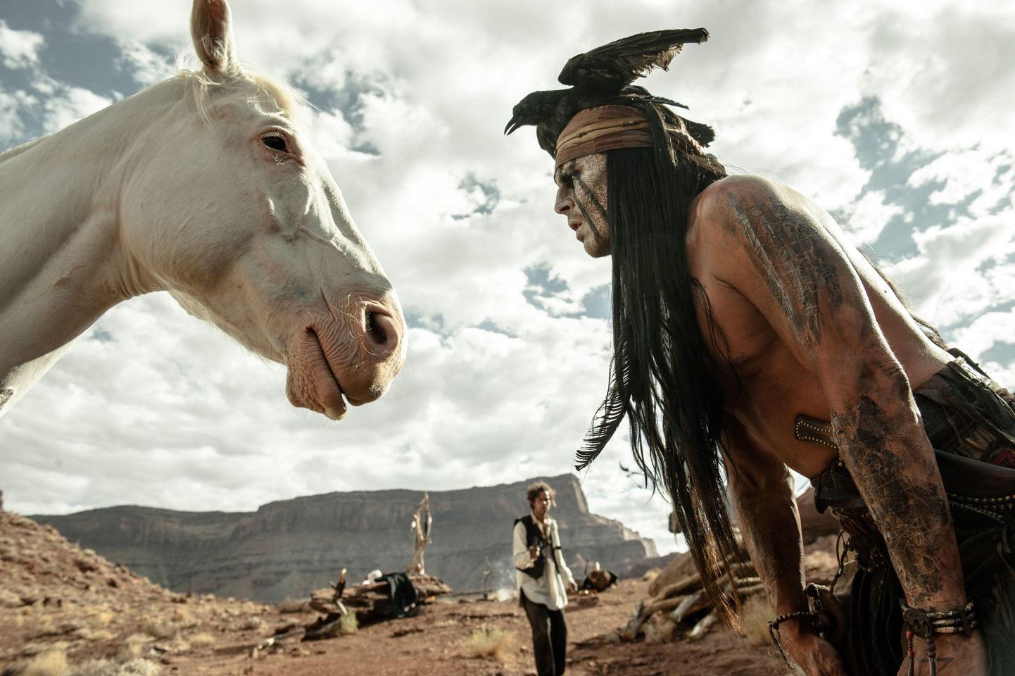 Johnny Depp ja Armie Hammer filmis «The Lone Ranger»