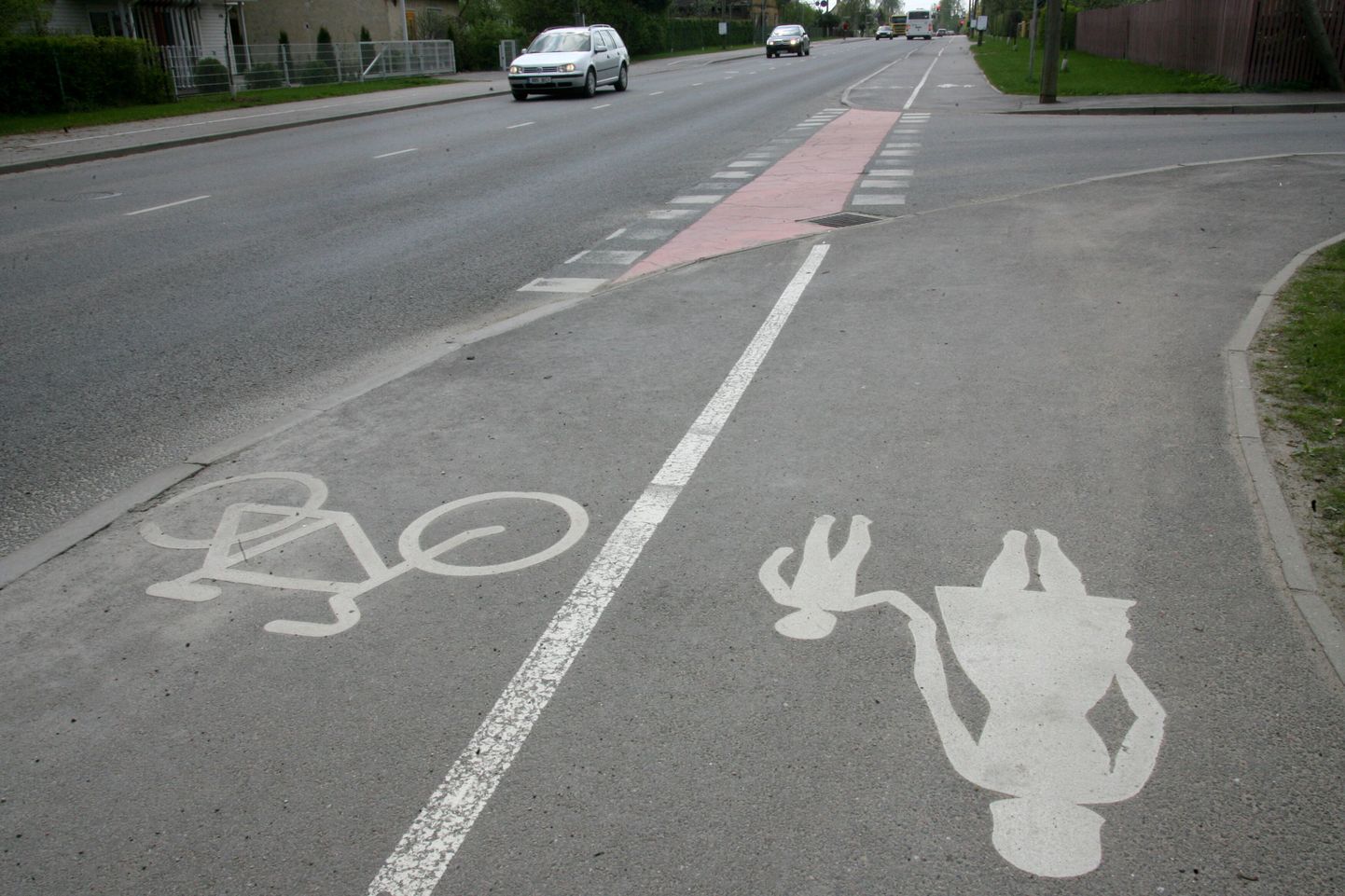 Велосипедная дорожка. Фото иллюстративное.