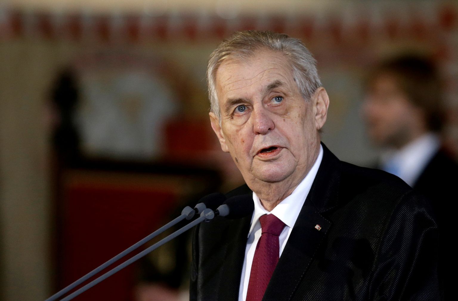Milos Zeman.