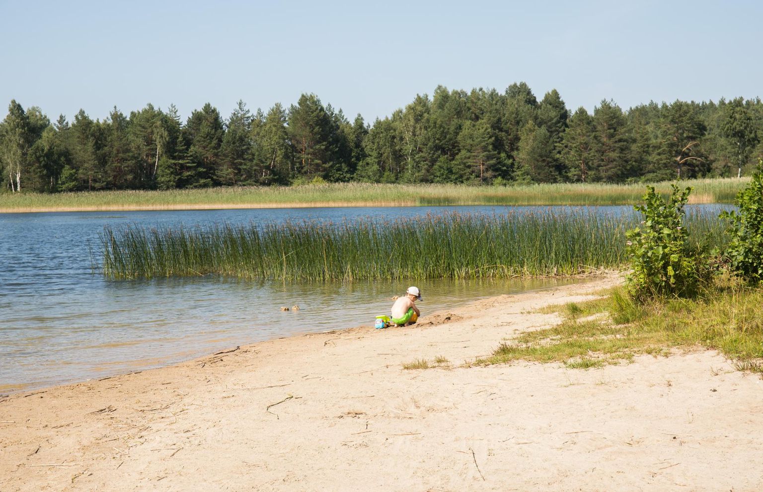 Kurtna järvestikus asuv Nõmme järv.