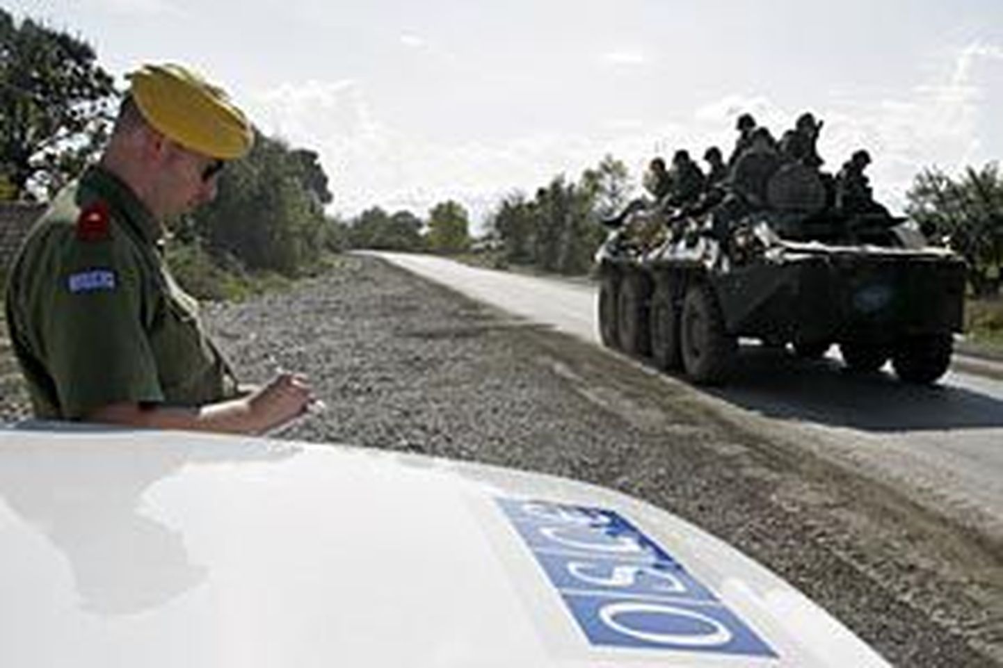 OSCE vaatleja Gruusias.