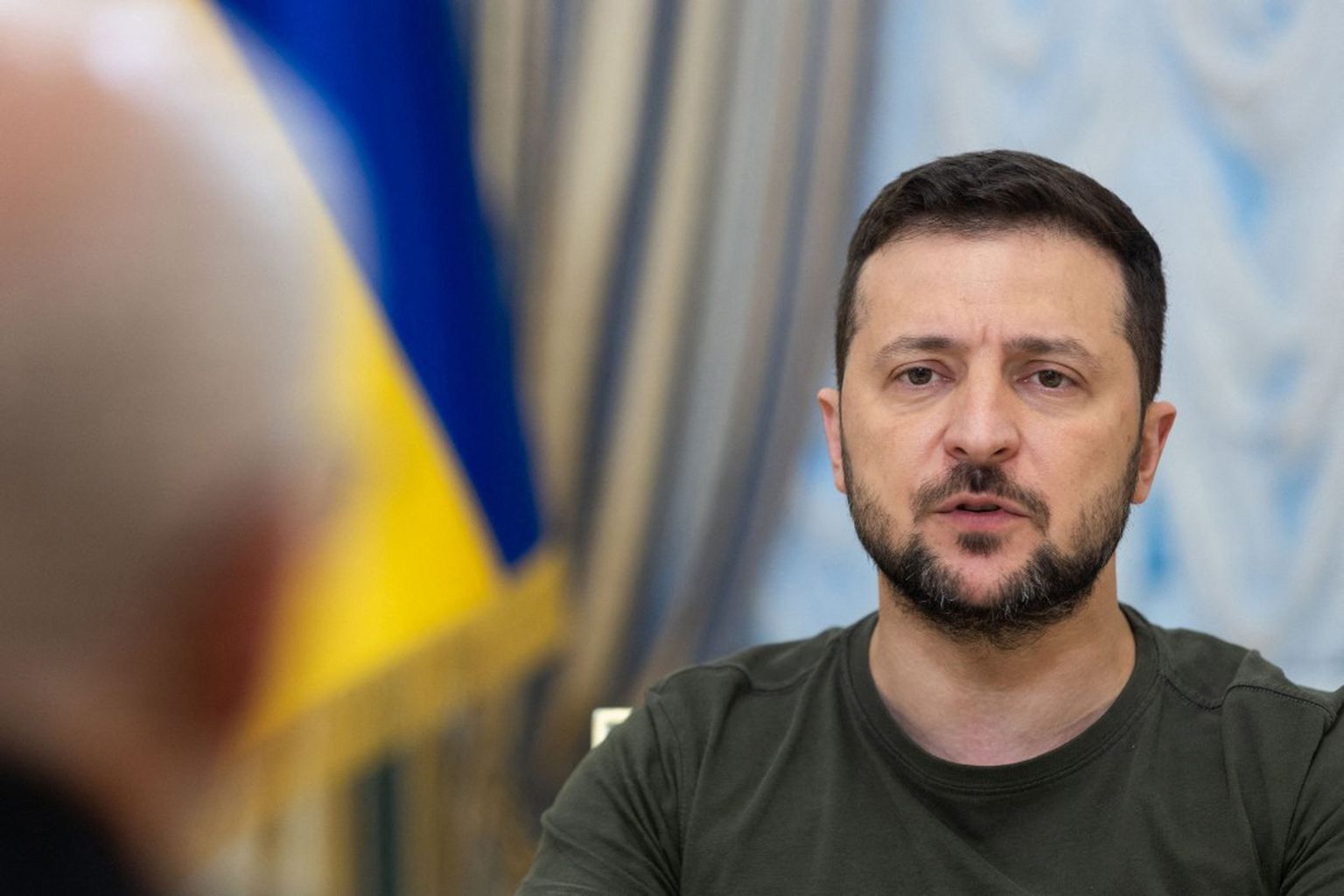 Ukraina president Volodõmõr Zelenskõi.