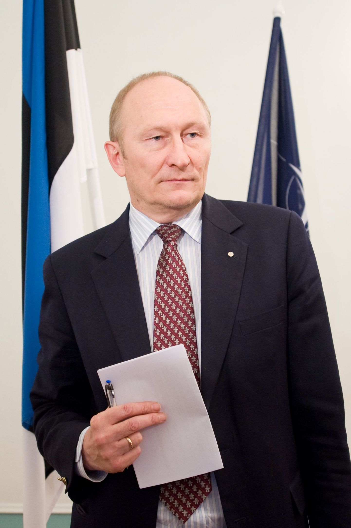 Министр обороны Эстонии Яак Аавиксоо.
